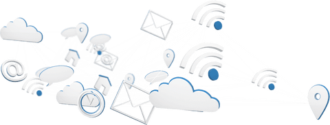 Transparent Networking Icons Connected by Lines Technology Concept - Download Free Stock Videos Pikwizard.com