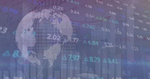 Global Stock Market Trends Across Digital Earth Concept - Download Free Stock Images Pikwizard.com