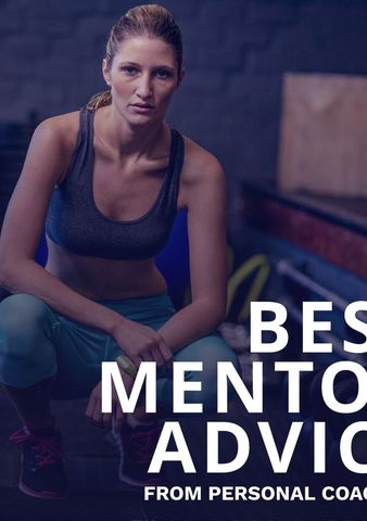 Determined Woman in Workout Attire Highlighting Fitness Motivation - Download Free Stock Templates Pikwizard.com