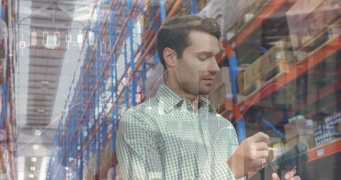 Data-Driven Warehouse Operations Management - Download Free Stock Images Pikwizard.com