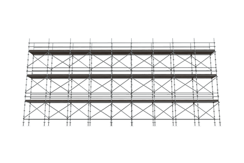 transparent view of detailed steel construction scaffolding - Download Free Stock Videos Pikwizard.com