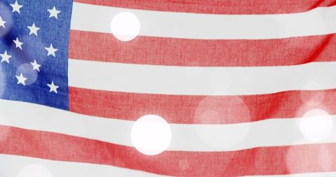 American Flag with Glowing Light Spots Decoration - Download Free Stock Images Pikwizard.com