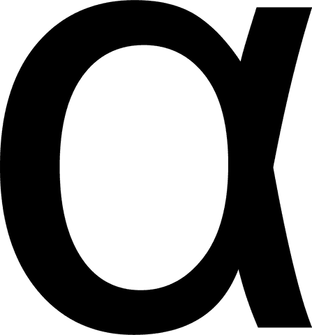 transparent greek alpha letter symbol isolated - Download Free Stock Videos Pikwizard.com