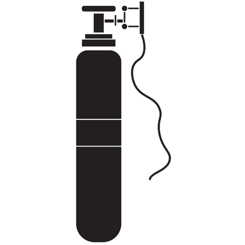 transparent digital oxygen tank vector illustration - Download Free Stock Videos Pikwizard.com