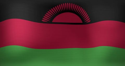 Waving Flag of Malawi under Soft Light - Download Free Stock Images Pikwizard.com