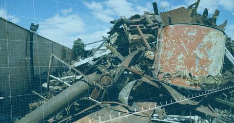 Financial Data Analysis Over Industrial Waste Site