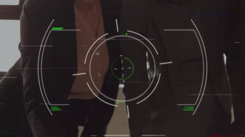 Digital Interface Harnessing Data in Business Meeting