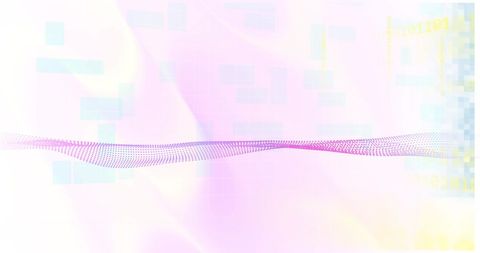 Abstract Digital Data Wave and Blocks in Soft Pastel - Download Free Stock Images Pikwizard.com