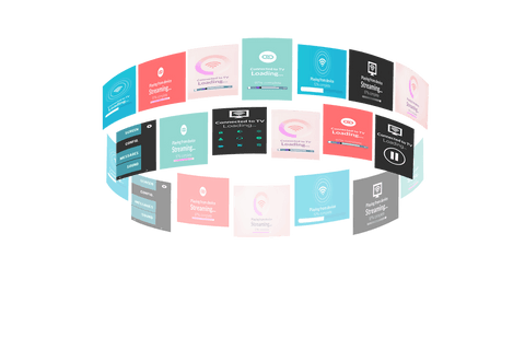 Digital Screens Encircling Concept on Transparent Background - Download Free Stock Videos Pikwizard.com