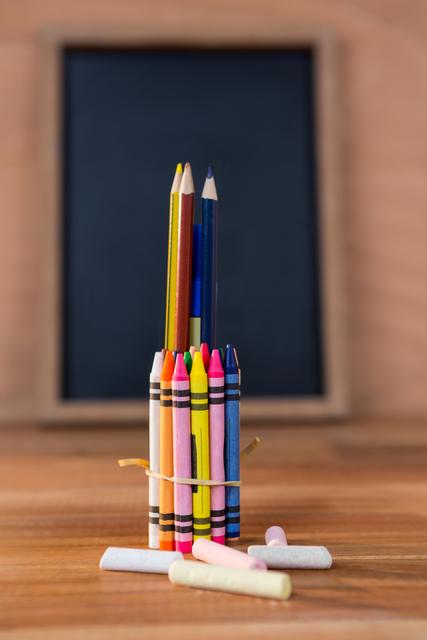 Various crayons and colored pencils - Download Free Stock Photos Pikwizard.com