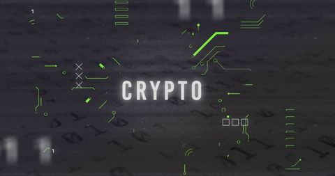 Digital Crypto Technology with Binary Codes and Circuit Design - Download Free Stock Images Pikwizard.com