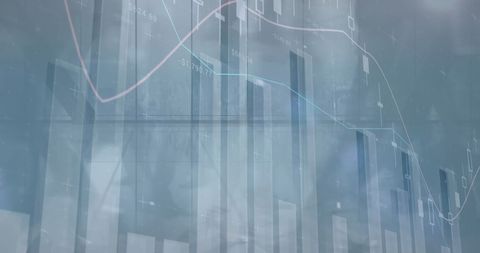 Statistical Data with Motion Concept Overlay - Download Free Stock Images Pikwizard.com
