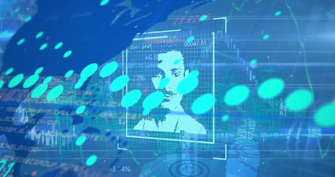 Complex Data Processing and Digital Connectivity Interface - Download Free Stock Images Pikwizard.com