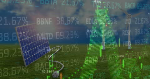 Alternative Energy Growth with Digital Financial Data Overlay