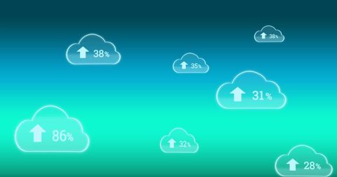 Cloud Growth and Digital Progress Illustration - Download Free Stock Images Pikwizard.com