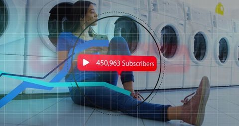 Social media subscriber growth amplified by digital lifestyle