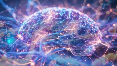 Futuristic Digital Brain: Illuminated Neural Network in Conceptual Space