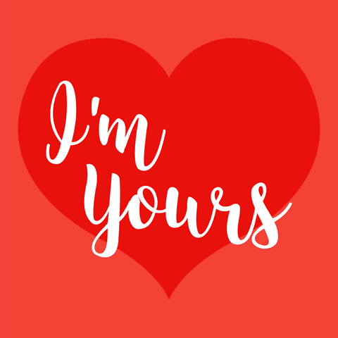 I'm Yours Heart Transparent Background Romantic Design - Download Free Stock Videos Pikwizard.com