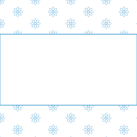 blue floral pattern with transparent rectangle - Download Free Stock Videos Pikwizard.com