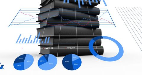 Books with Digital Financial Data Visualizations