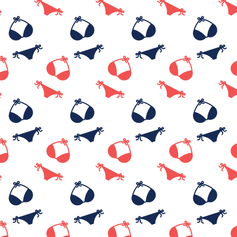Seamless Bikini Pattern on Transparent Background - Download Free Stock Videos Pikwizard.com