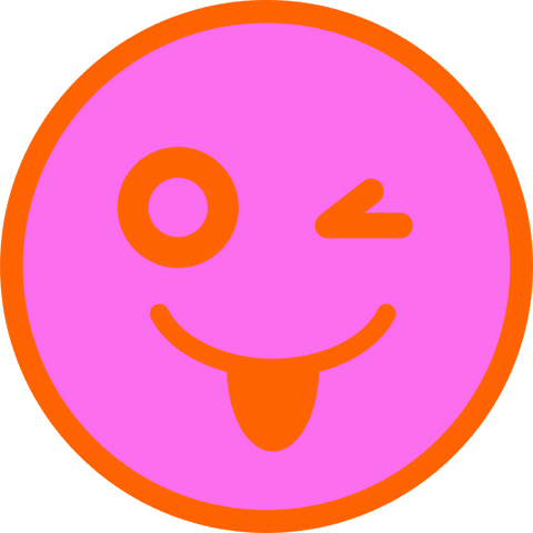 Playful Winking Emoji Tongue Out on Transparent Background - Download Free Stock Videos Pikwizard.com
