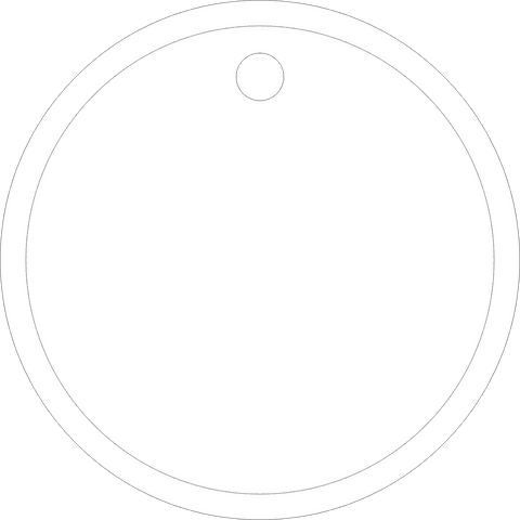 Transparent White Circular Label with Hole for Customization - Download Free Stock Videos Pikwizard.com