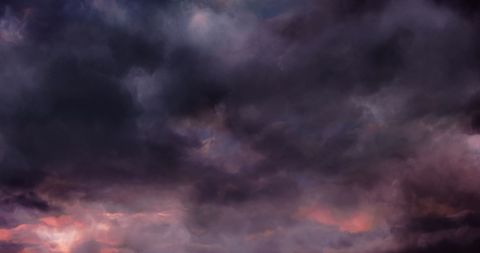 Dramatic Stormy Clouds with Subtle Lightning - Download Free Stock Images Pikwizard.com