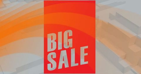 Bright And Bold Big Sale Promotional Banner