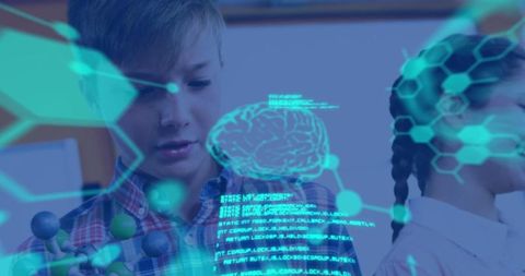 Innovative Science Education With Diverse Students Exploring Data - Download Free Stock Images Pikwizard.com