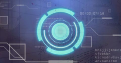 Digital Technology Scope with Data Interface Overlay - Download Free Stock Images Pikwizard.com