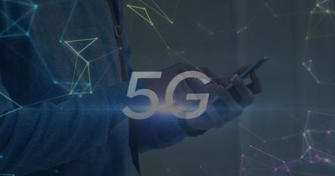5G Connectivity with Smartphone in Hands Highlighting Technology - Download Free Stock Images Pikwizard.com