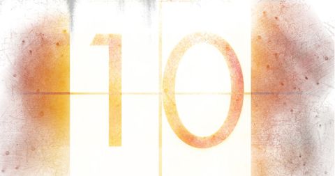 Vintage Cinematic Countdown Timer with Warm Textured Background - Download Free Stock Images Pikwizard.com