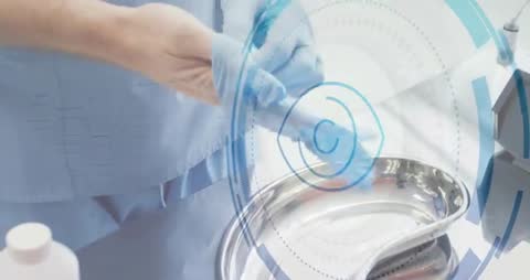 Surgeon Preparing for Operation with Sterile Techniques