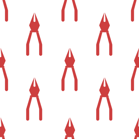 Seamless Red Pliers Design on Transparent Background - Download Free Stock Videos Pikwizard.com