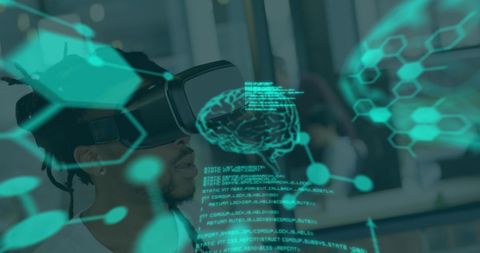 VR Technology and Scientific Data Visualization - Download Free Stock Images Pikwizard.com