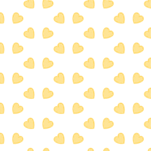 Yellow Hearts Pattern on Transparent Background Seamless Design - Download Free Stock Videos Pikwizard.com