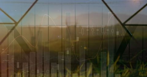 Digital Financial Data Overlaid on Energy Infrastructure