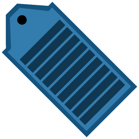 blue name tag transparent vector - Download Free Stock Videos Pikwizard.com