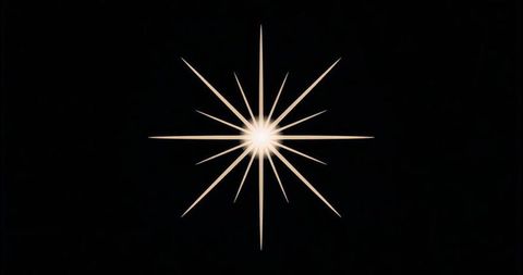 Luminous Starburst Radiating in Darkness