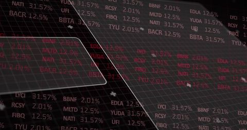 Digital Data Processing Display with Global Business Interface - Download Free Stock Images Pikwizard.com