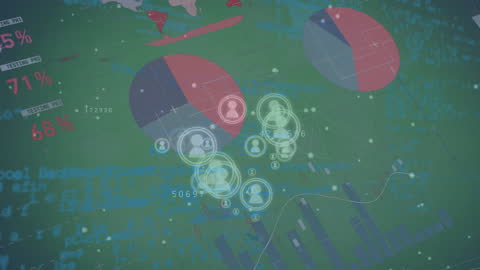 Data Visualization and Network Analysis with Male and Female Icons