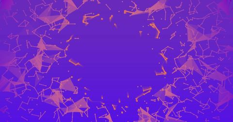 abstract futuristic purple network with connecting lines - Download Free Stock Images Pikwizard.com