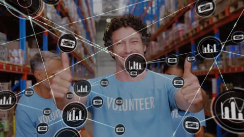 Volunteer Network Collaboration in Warehouse Environment