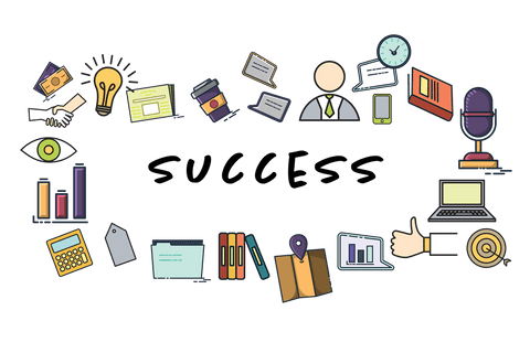 Digital Illustration of Success with Transparent Background - Download Free Stock Videos Pikwizard.com