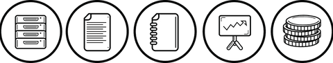 Transparent Productivity Icons Set for Business and Design Projects - Download Free Stock Videos Pikwizard.com