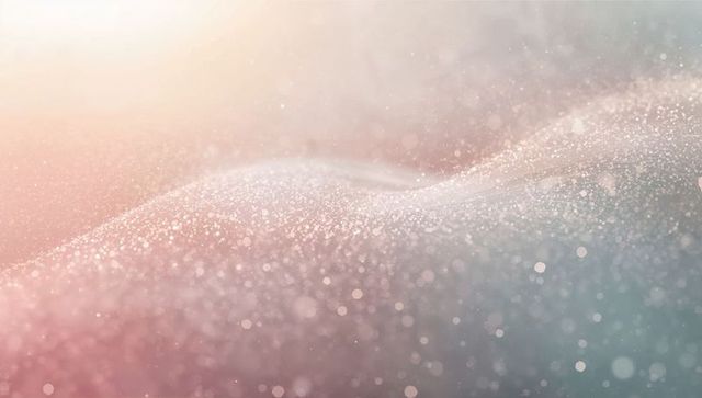 Pastel Sparkle Wave: Ethereal Glitter Bokeh Abstract Background for Beauty Brands