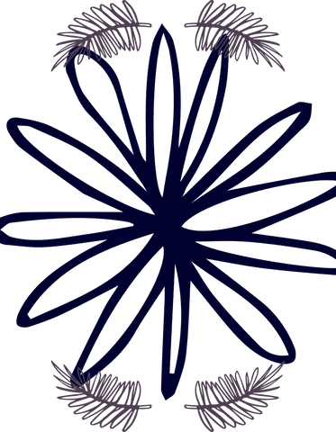 transparent floral pattern with decorative petals - Download Free Stock Videos Pikwizard.com