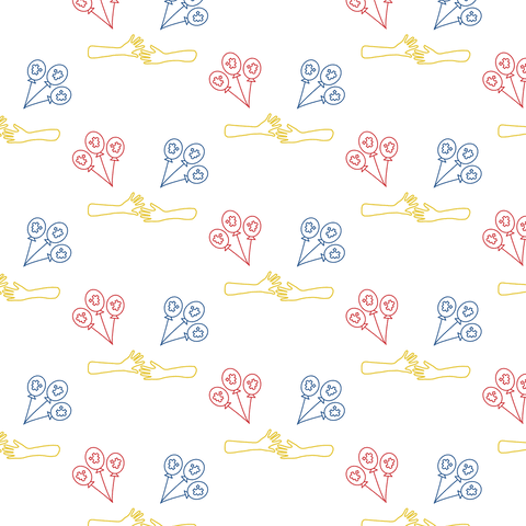 Colorful Balloon and Handshake Pattern on Transparent Background - Download Free Stock Videos Pikwizard.com