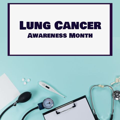 lung cancer awareness campaign with medical equipment - Download Free Stock Templates Pikwizard.com